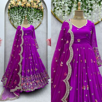 Beautiful Designer Heavy Suit For Wedding Season