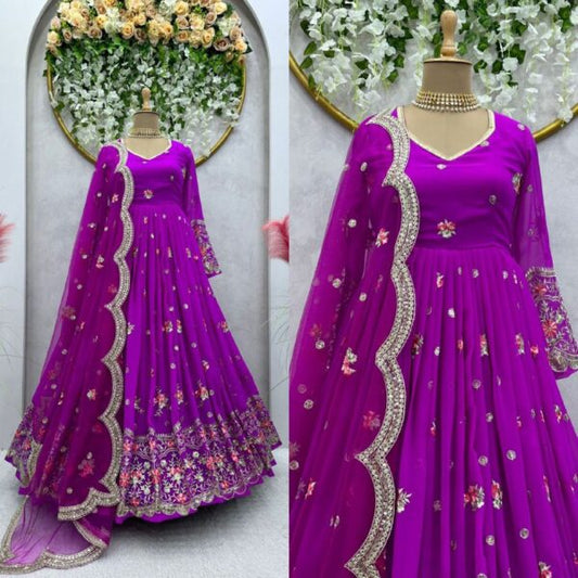 Beautiful Designer Heavy Suit For Wedding Season